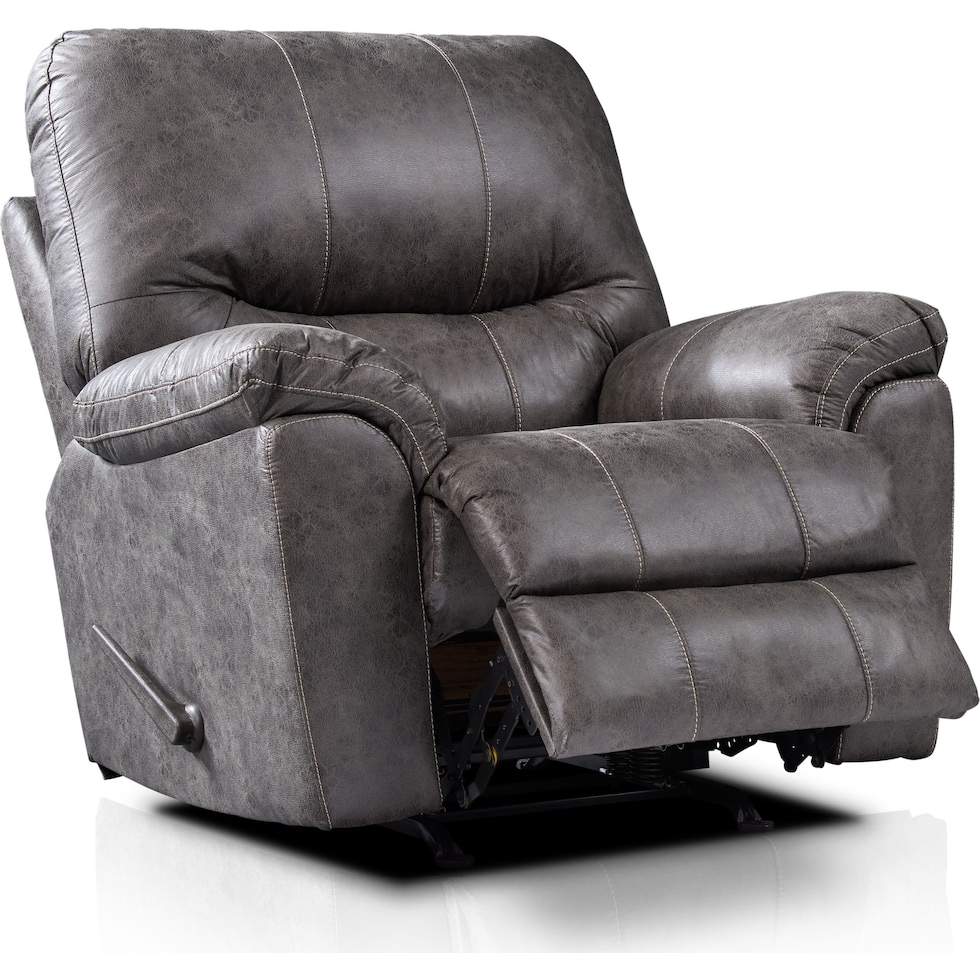 bennett gray recliner   