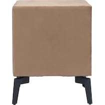 benoit light brown nightstand   