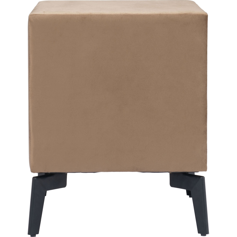 benoit light brown nightstand   