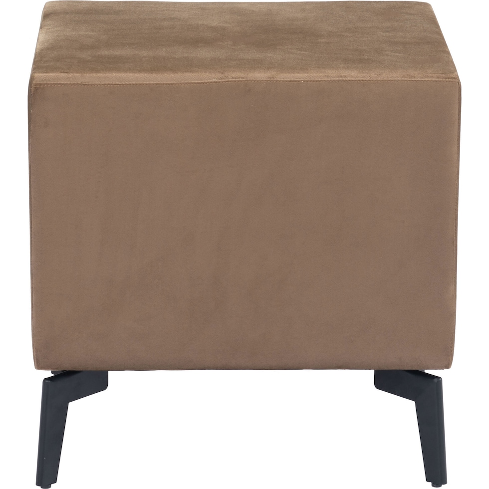 benoit light brown nightstand   