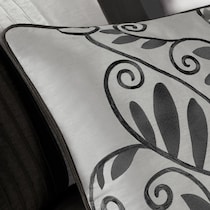 bentley black california king bedding set   