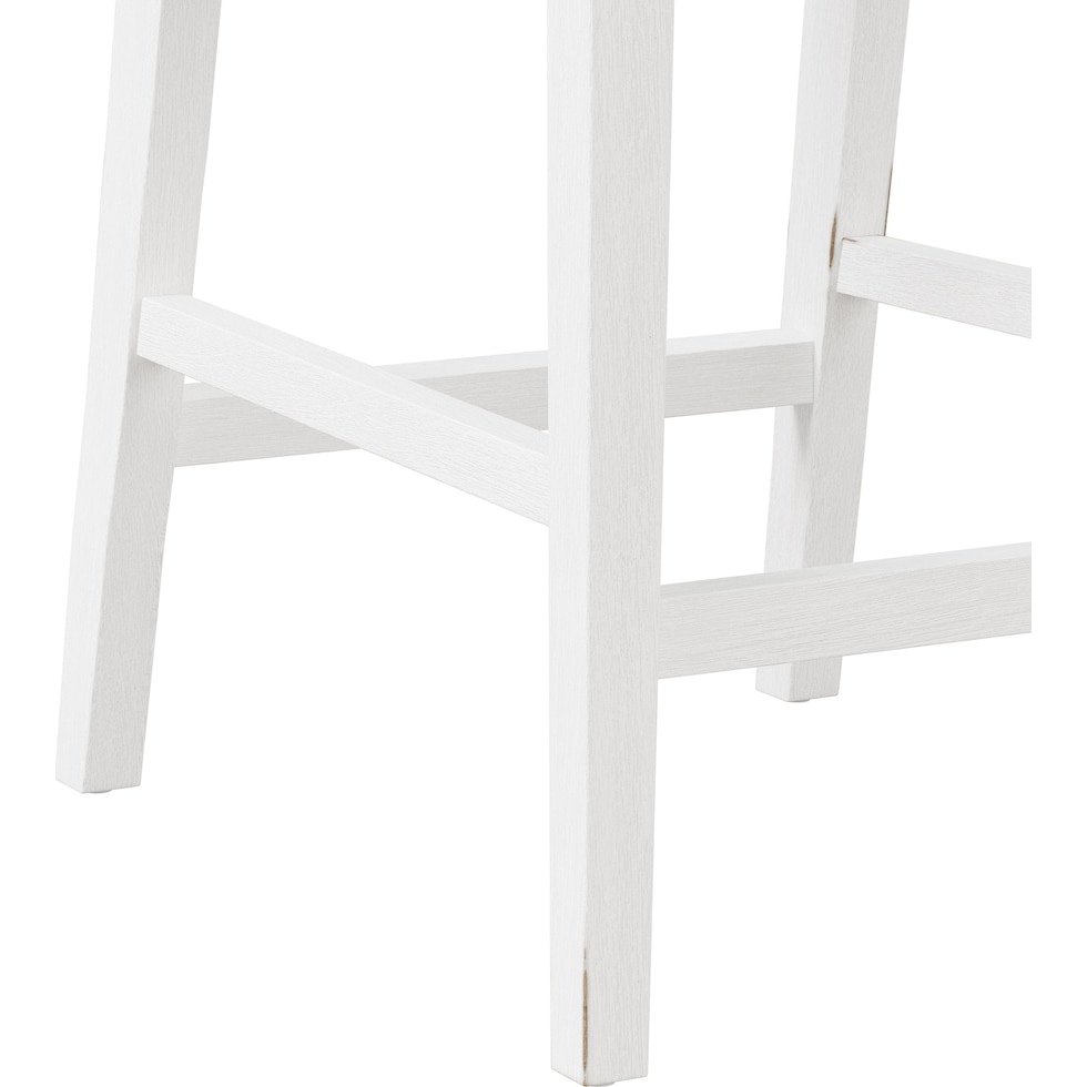 berea gray and white counter height stool   