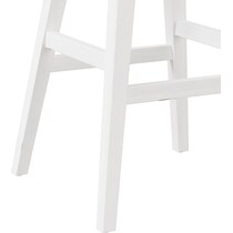 berea white bar stool   