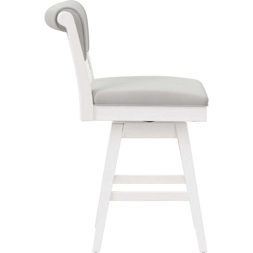 berea white counter height stool   