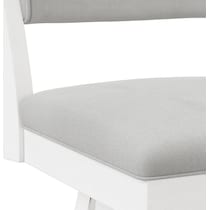 berea white counter height stool   