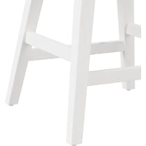 berea white counter height stool   