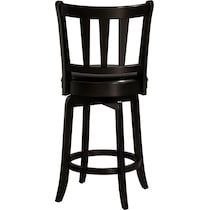 berger black counter height stool   