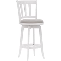 berger white bar stool   