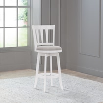 berger white bar stool   