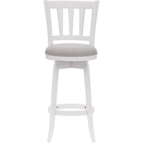 berger white bar stool   