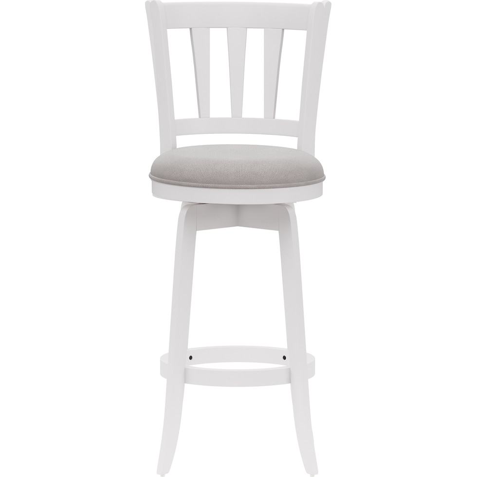 berger white bar stool   
