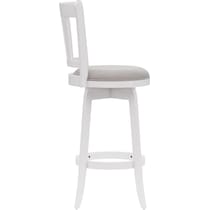 berger white bar stool   