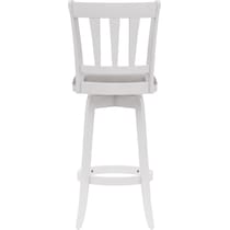berger white bar stool   