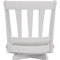 berger white bar stool   