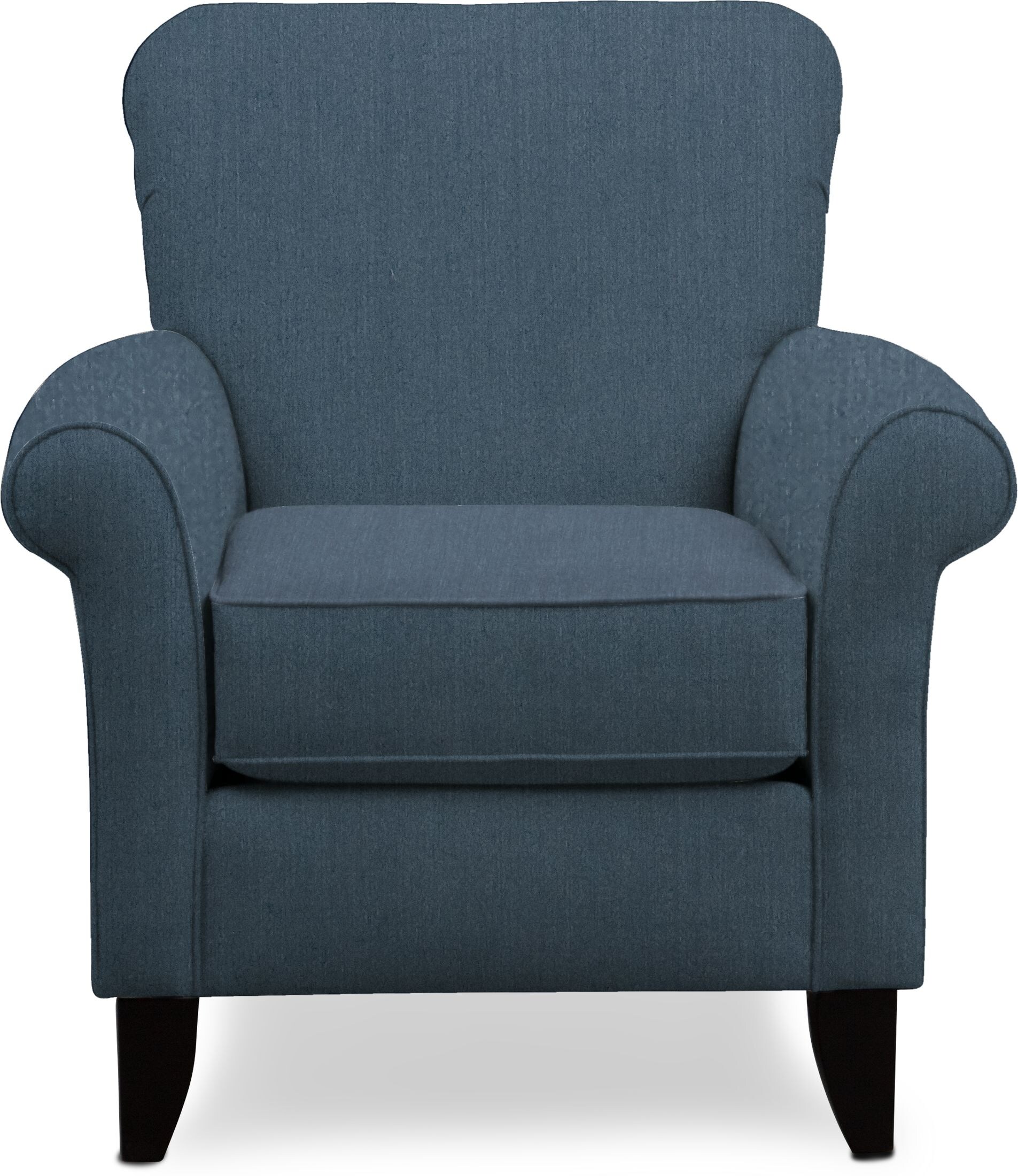 Kingston Performance Fabric Accent Chair Peyton Navy American   Berkeley Blue Accent Chair 8726848 774570 