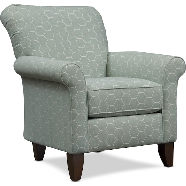 Kingston Patterned Accent Chair | American Signature Furniture