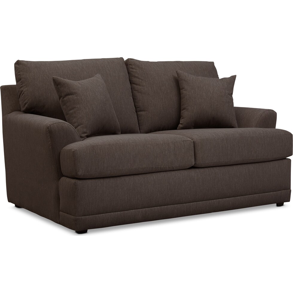 berkeley gray loveseat   