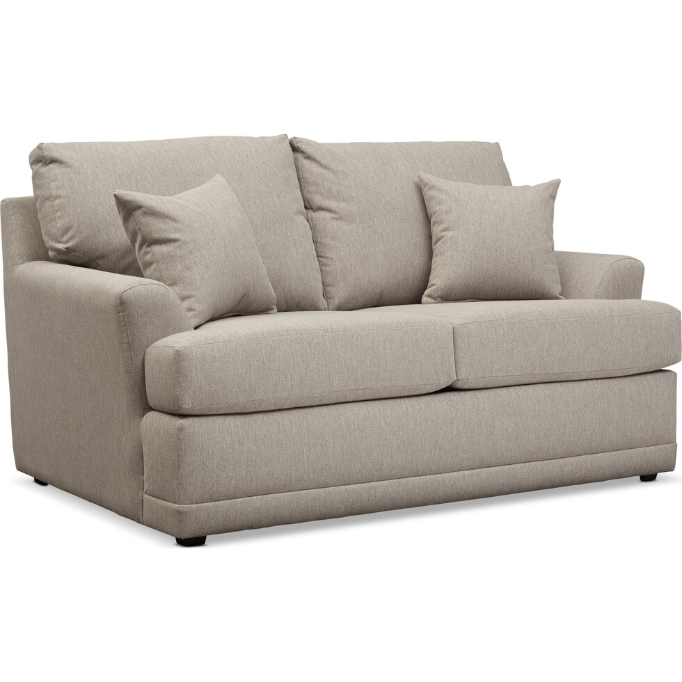 berkeley gray loveseat   