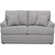 berkeley gray loveseat   
