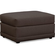 berkeley gray ottoman   