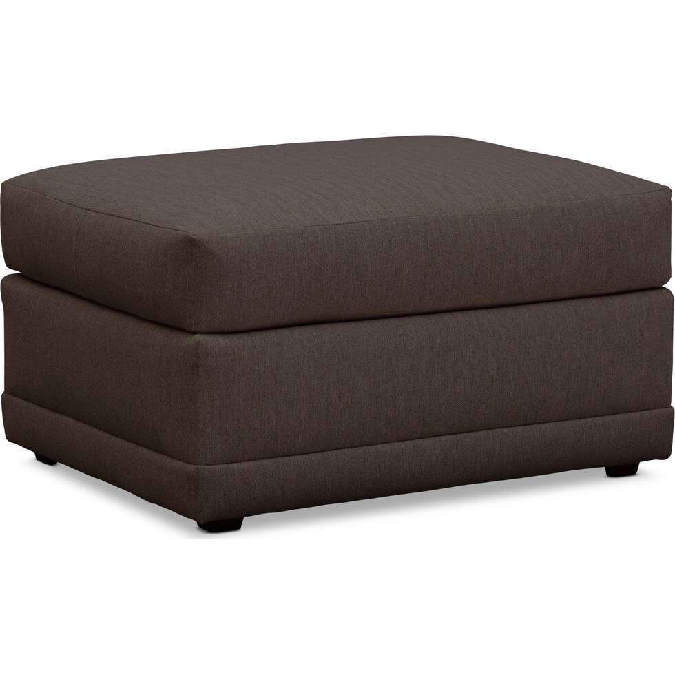 berkeley gray ottoman   