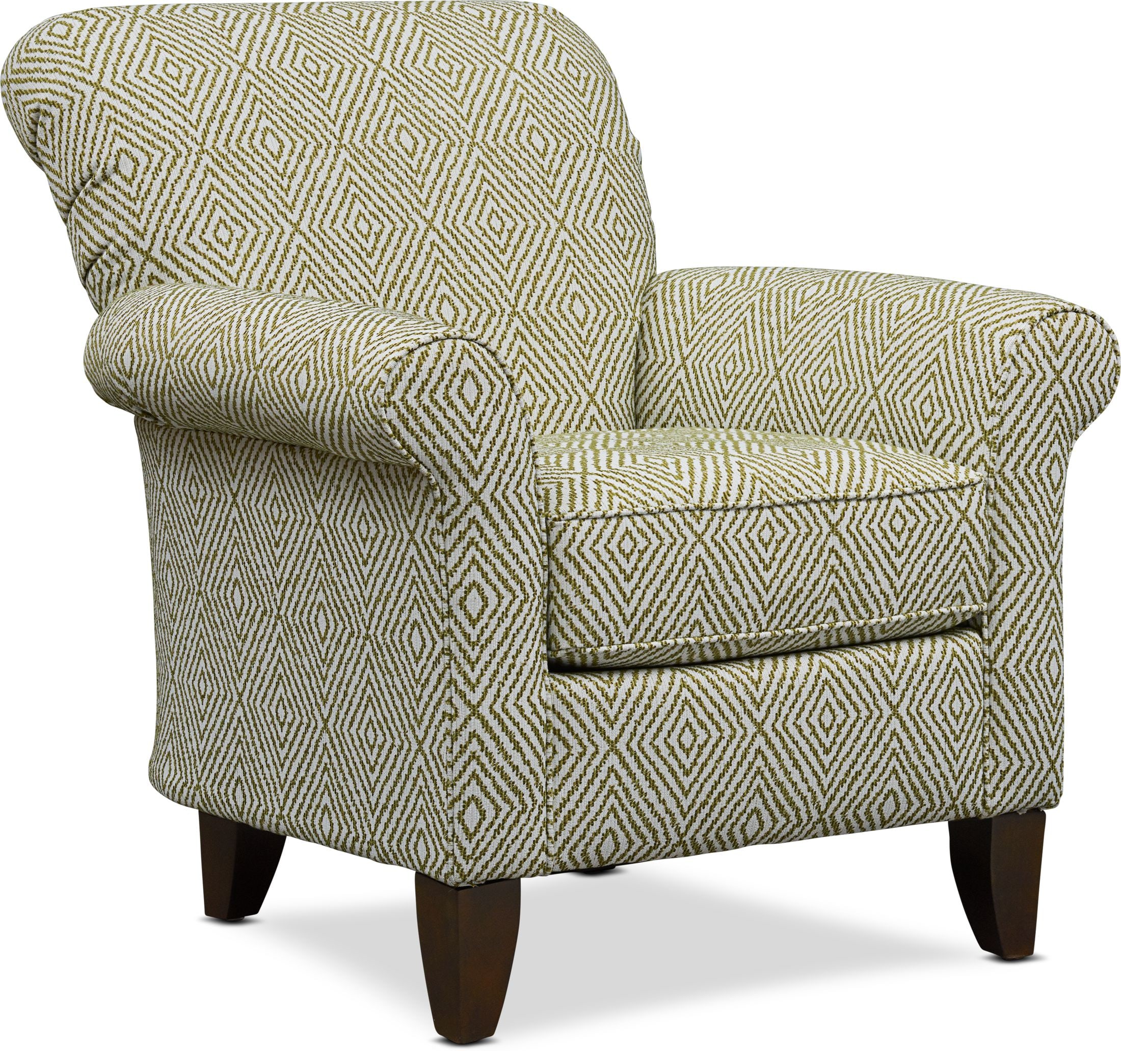 kingston patterned accent chair