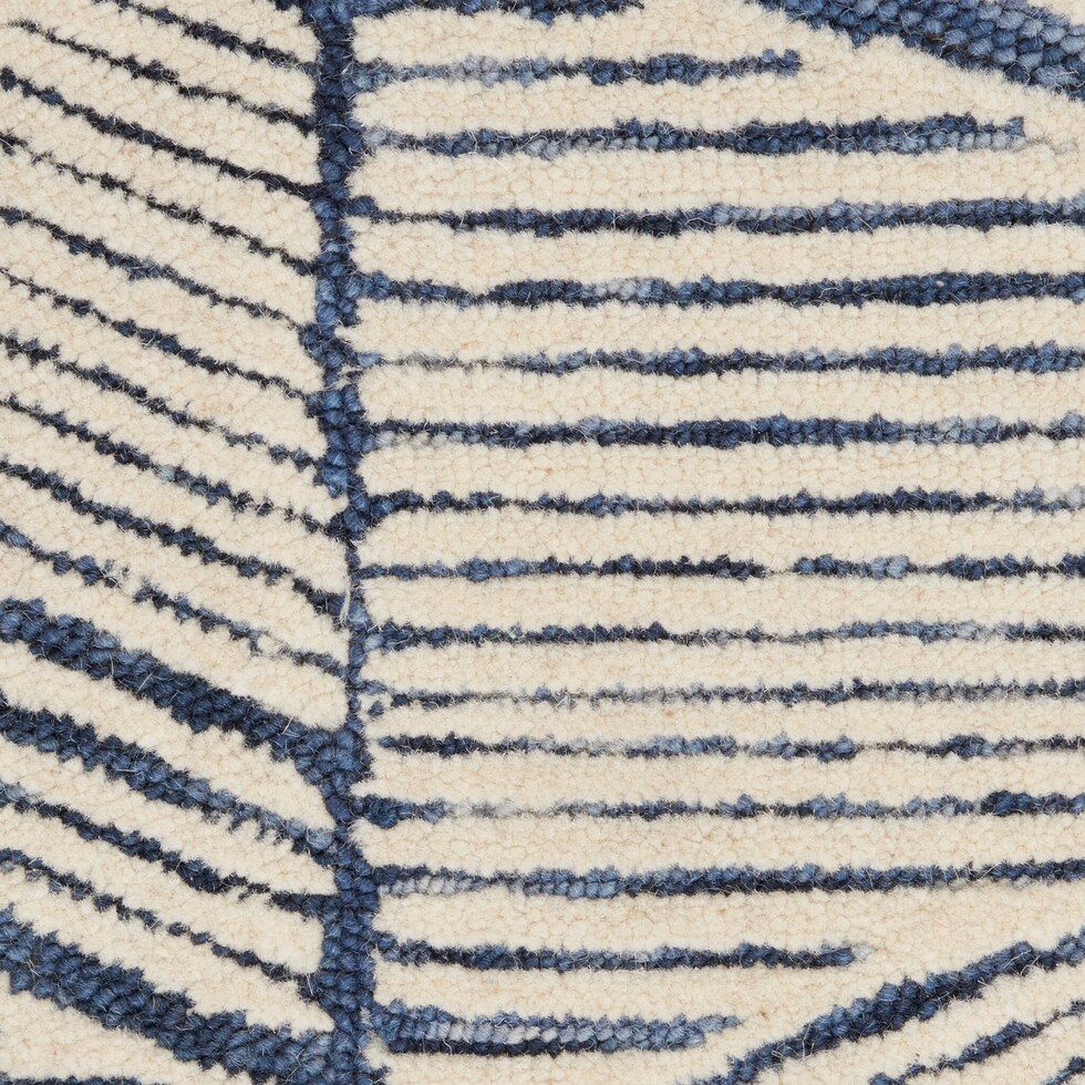 berlin white blue area rug  x    
