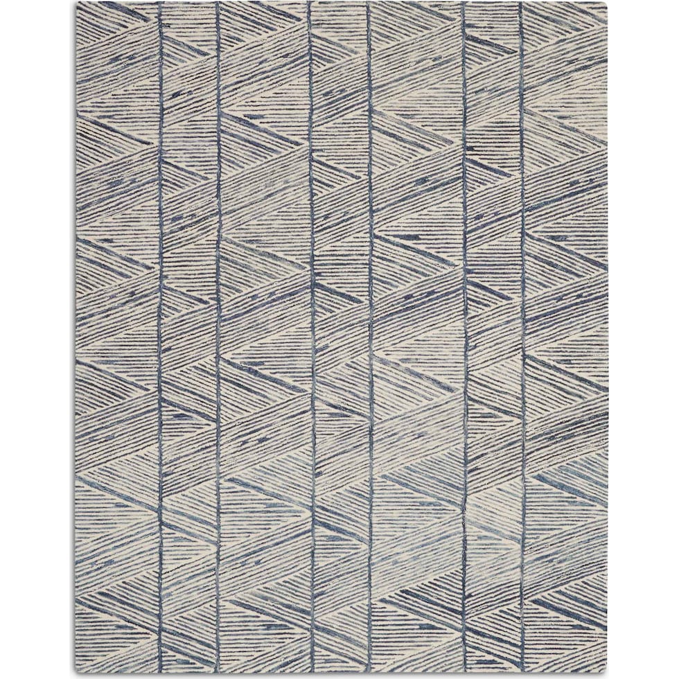 berlin white blue area rug  x    