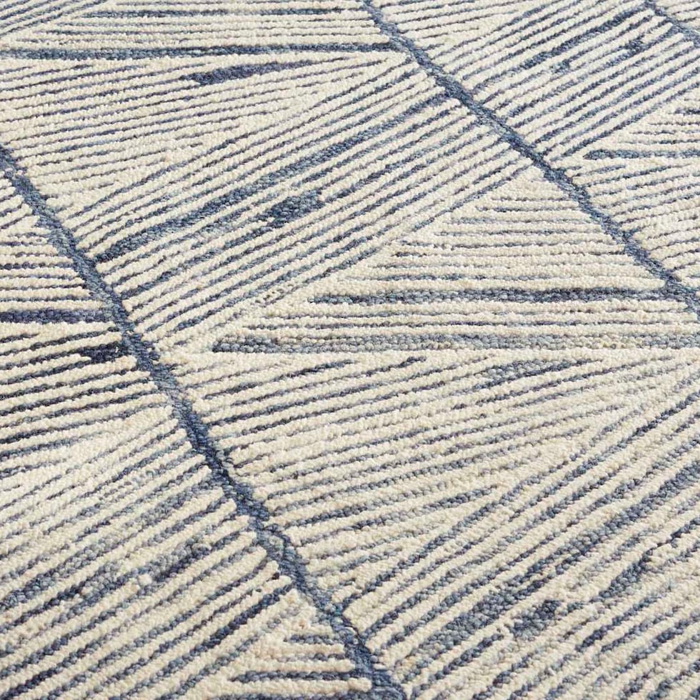 berlin white blue area rug  x    