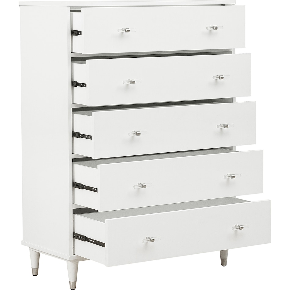 berlynn white chest   