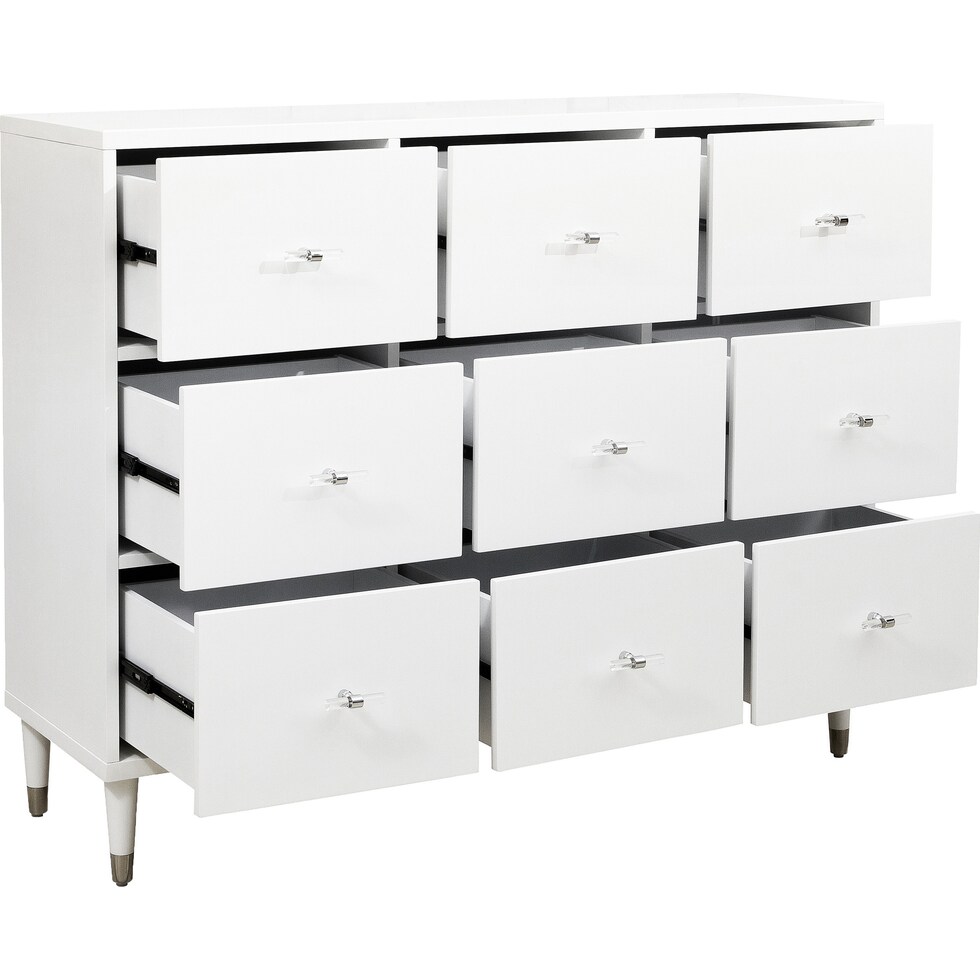 berlynn white chest   