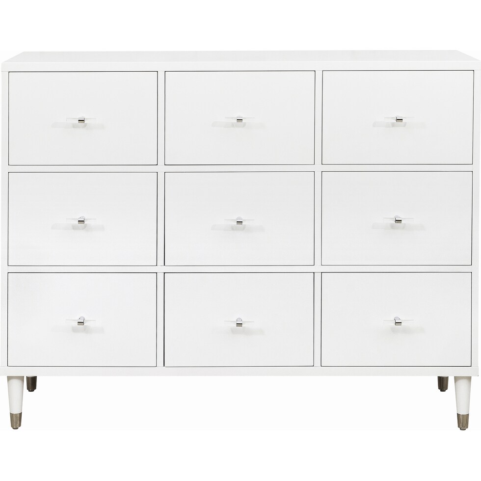 berlynn white chest   