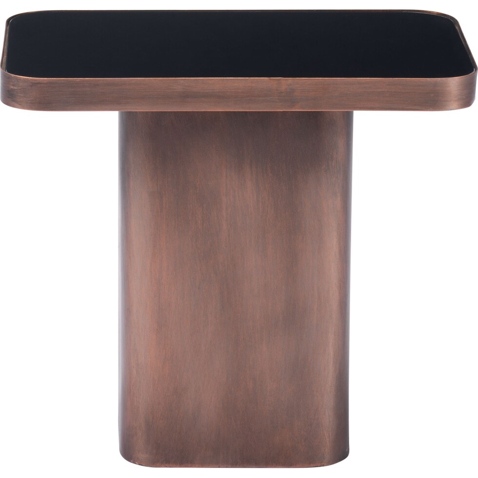 bertly black side table   