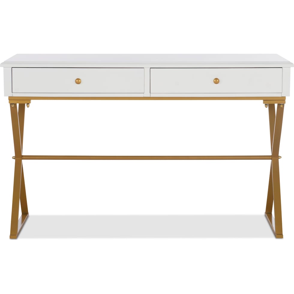 bertram white desk   