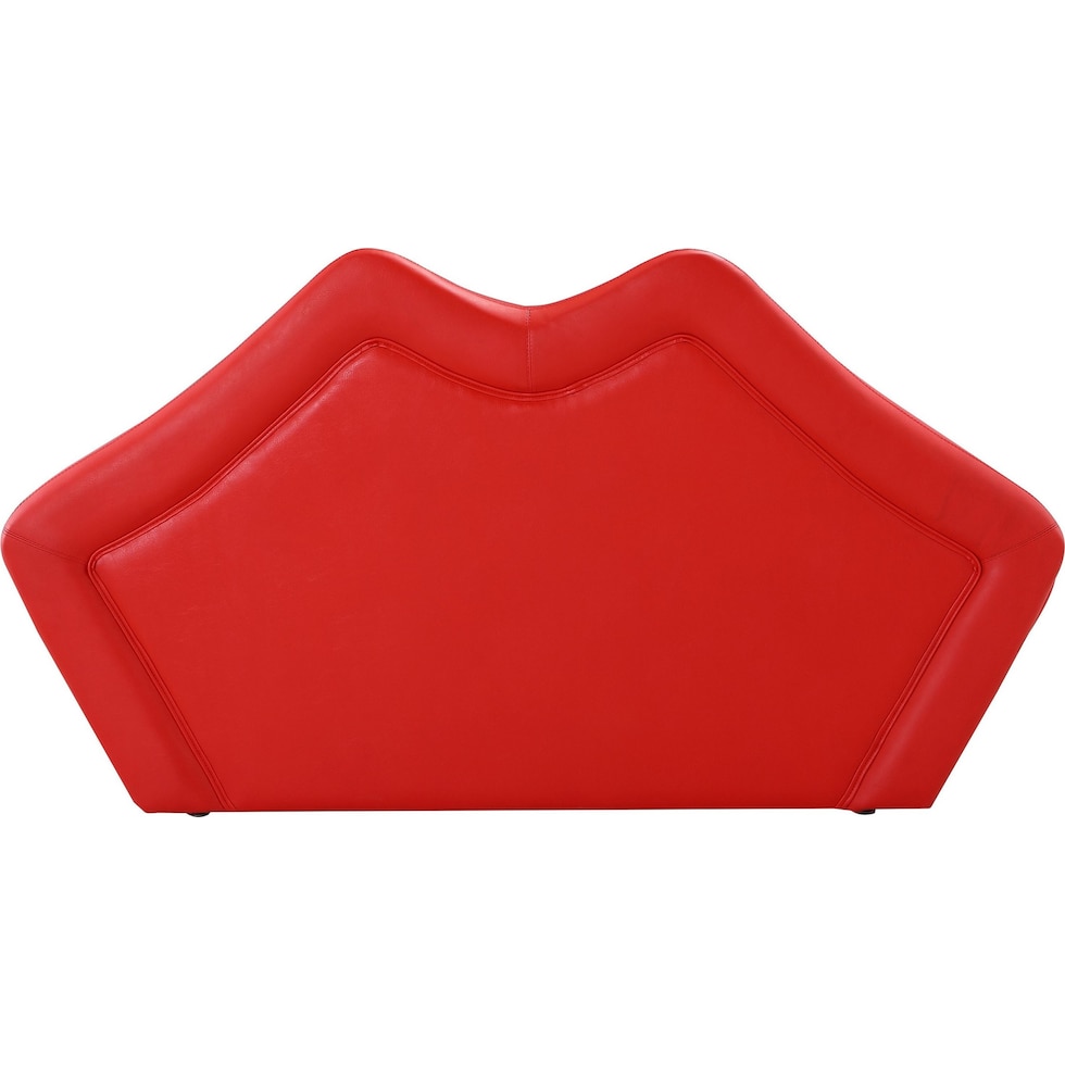 beso red loveseat   