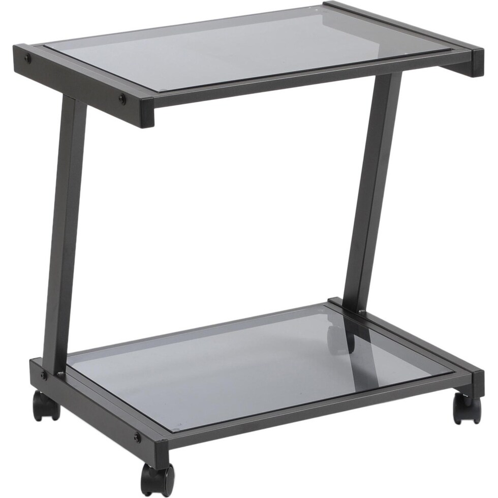 besse black printer cart   