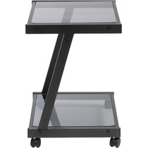 besse black printer cart   