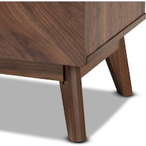 betania dark brown nightstand   