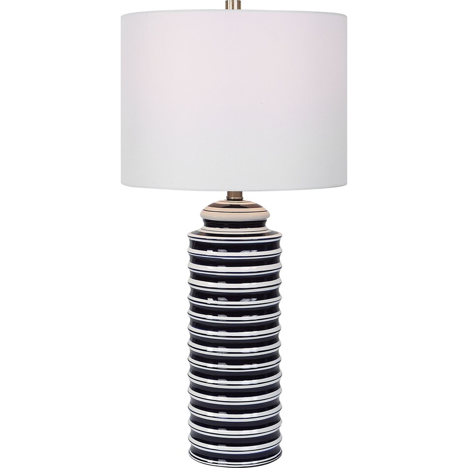 bethenny blue table lamp   