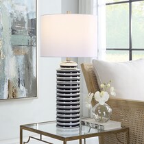 bethenny blue table lamp   