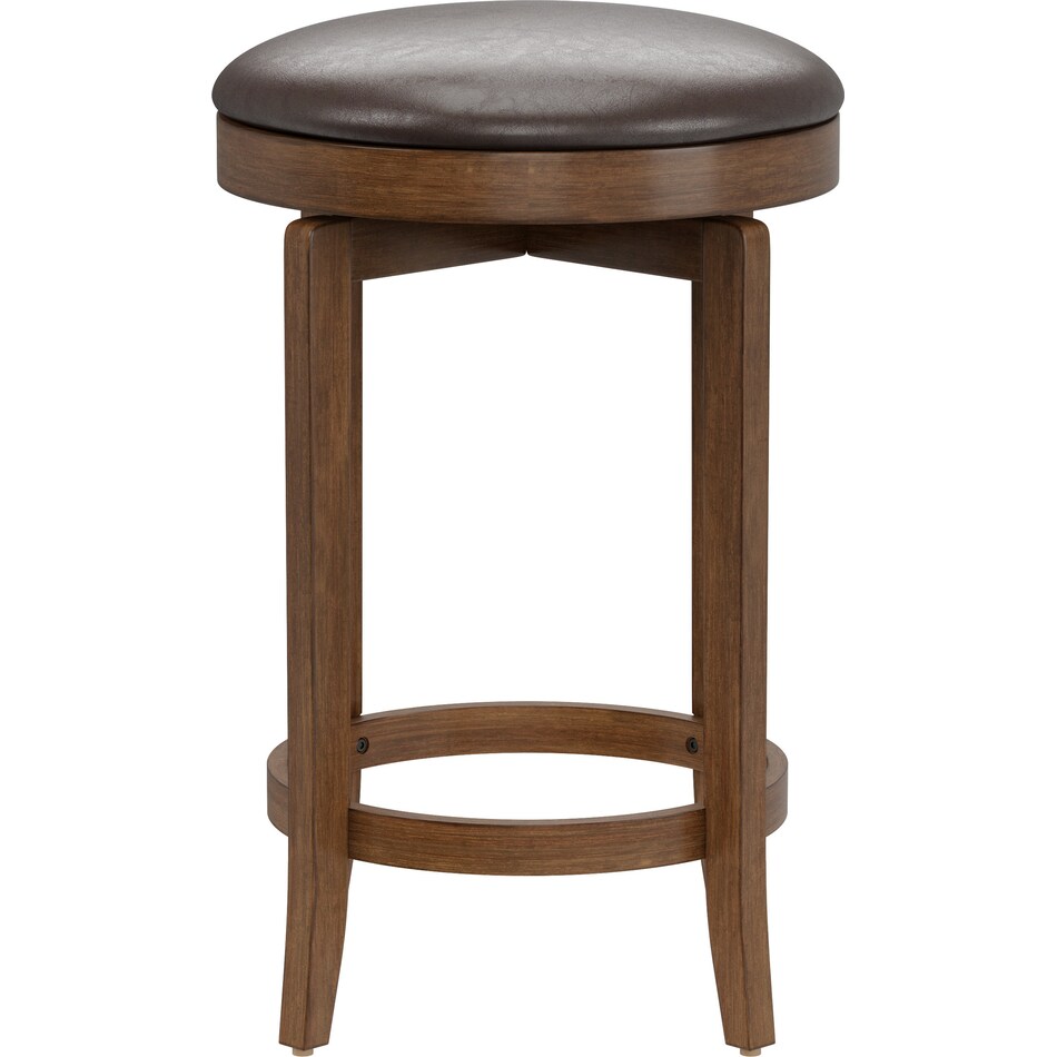 betley dark brown counter height stool   