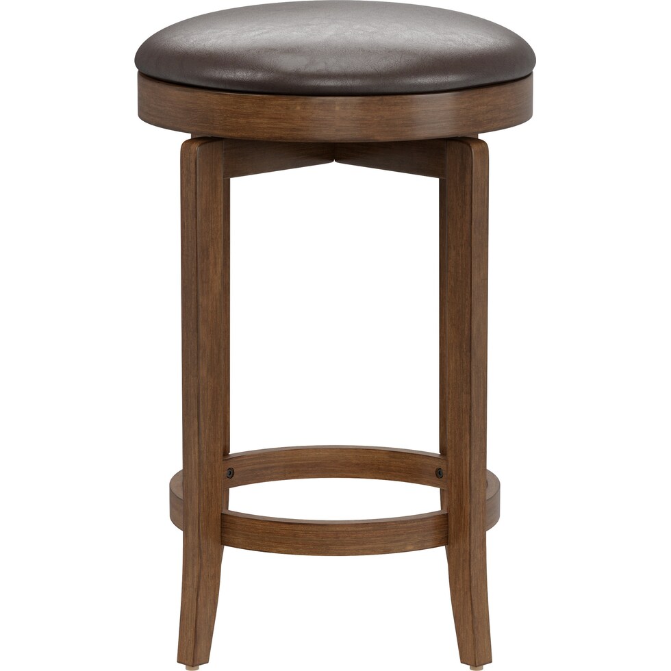 betley dark brown counter height stool   