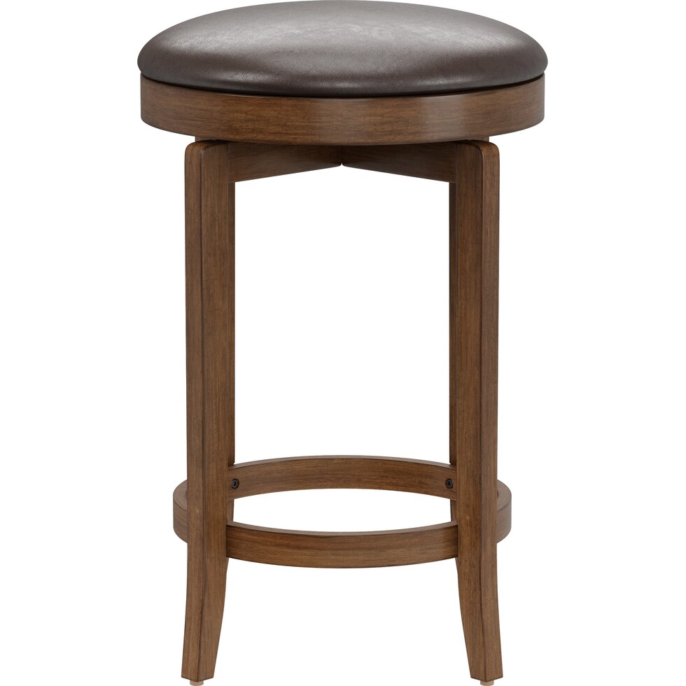 betley dark brown counter height stool   