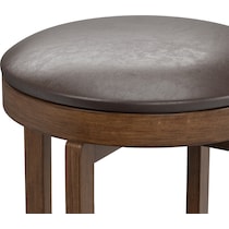 betley dark brown counter height stool   