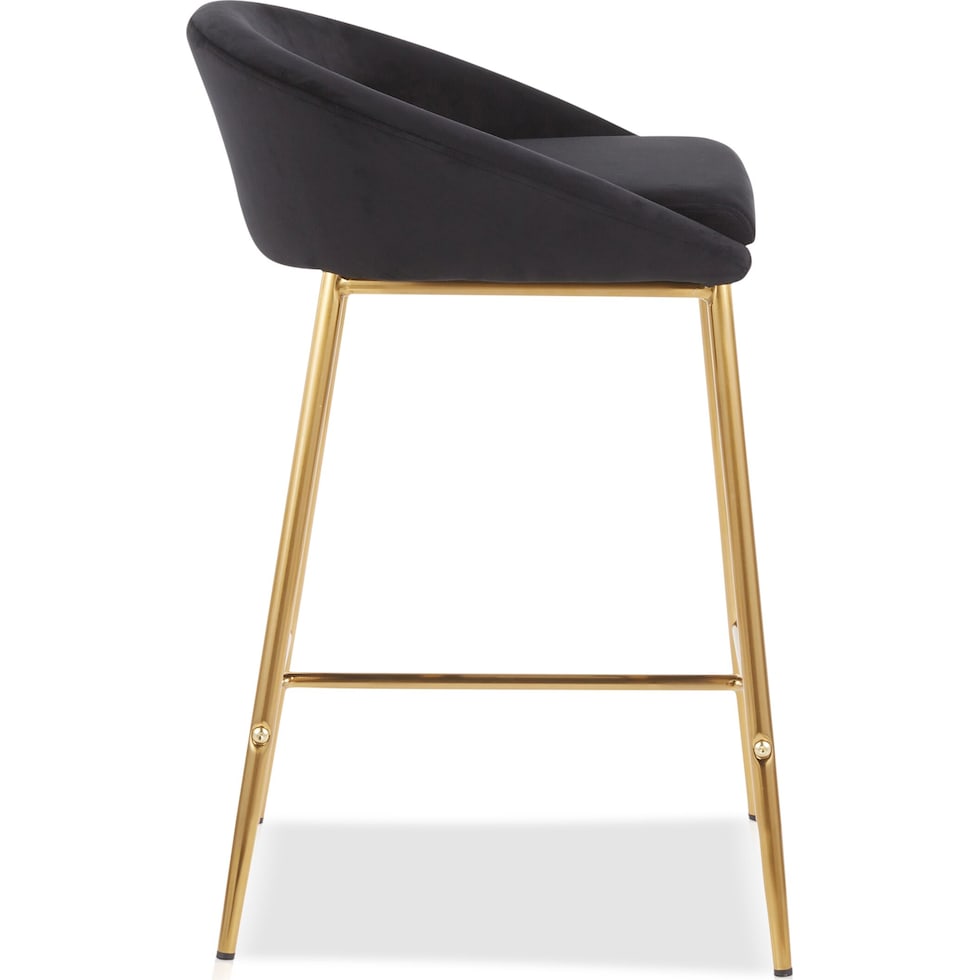 betsy black counter height stool   