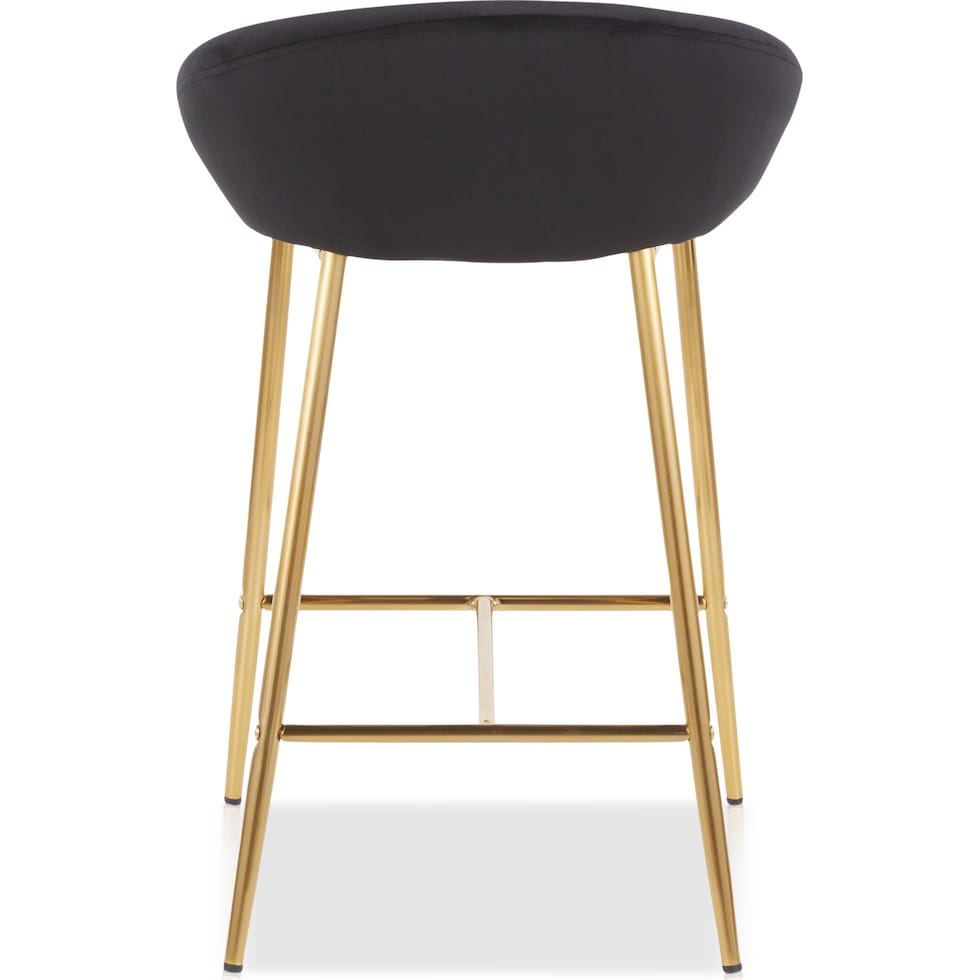 betsy black counter height stool   