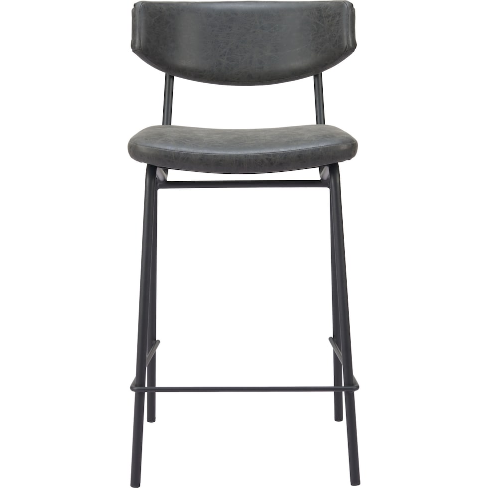 betta black counter height stool   