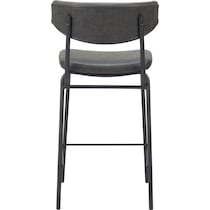 betta black counter height stool   