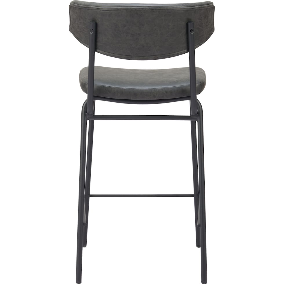 betta black counter height stool   