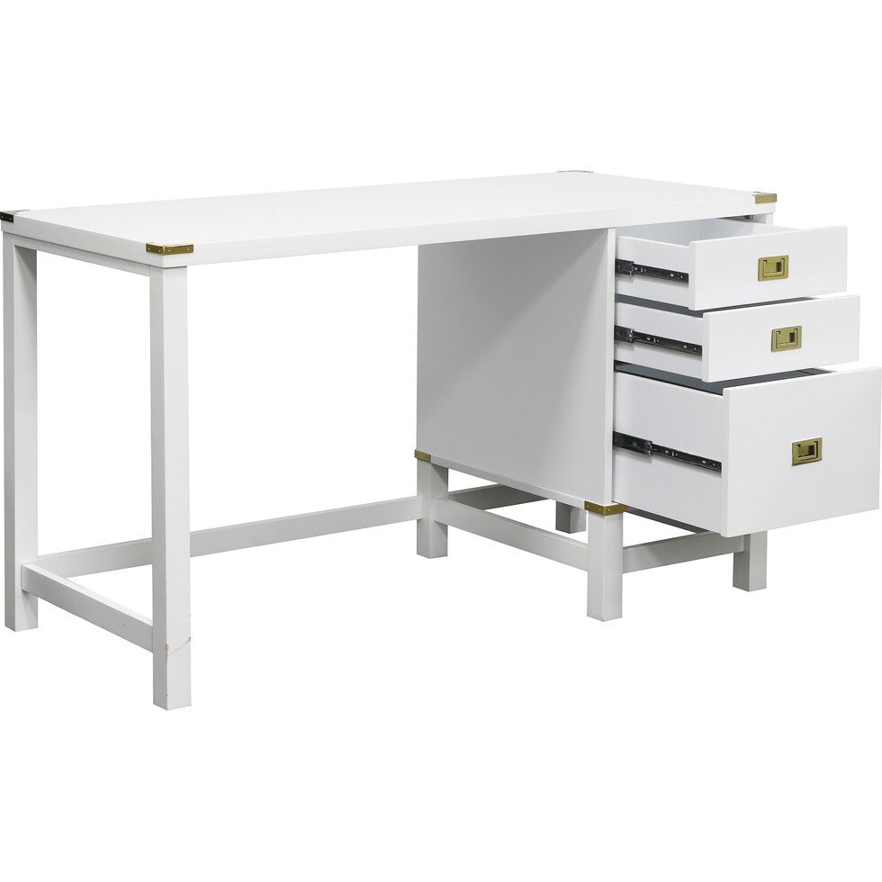 betta white desk   